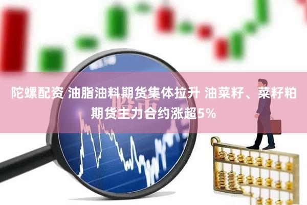陀螺配资 油脂油料期货集体拉升 油菜籽、菜籽粕期货主力合约涨超5%