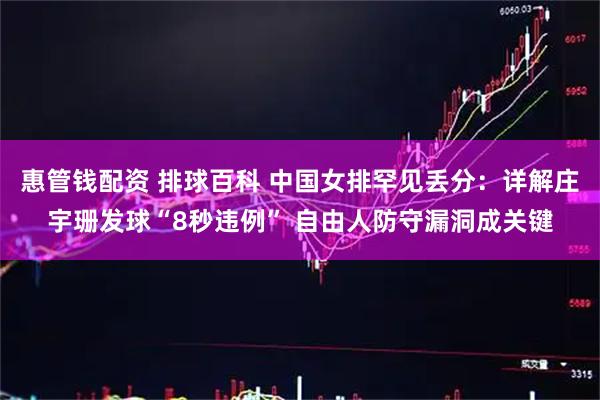 惠管钱配资 排球百科 中国女排罕见丢分：详解庄宇珊发球“8秒违例” 自由人防守漏洞成关键